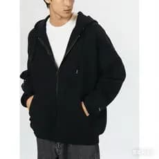 Moletom Blusa de Frio Com Ziper e Capuz INVERNO LISO Unissex