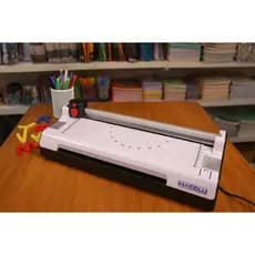 Plastificadora Nova Laminadora Refiladora A4 3x1 Escola Escritorio Papelaria Grafica