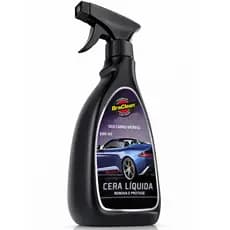 Melhor Cera Líquida 500 ml Renovadora de Brilho Proteção e Repelência de Água no Dia a Dia BraClean