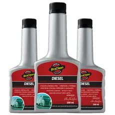 Melhor Kit 3 Aditivo Diesel 250ml limpeza interna de bicos e válvulas via tanque BraClean