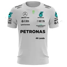 Camiseta  Reset Formula 1 ANOS 2000 Branca 100% Algodão