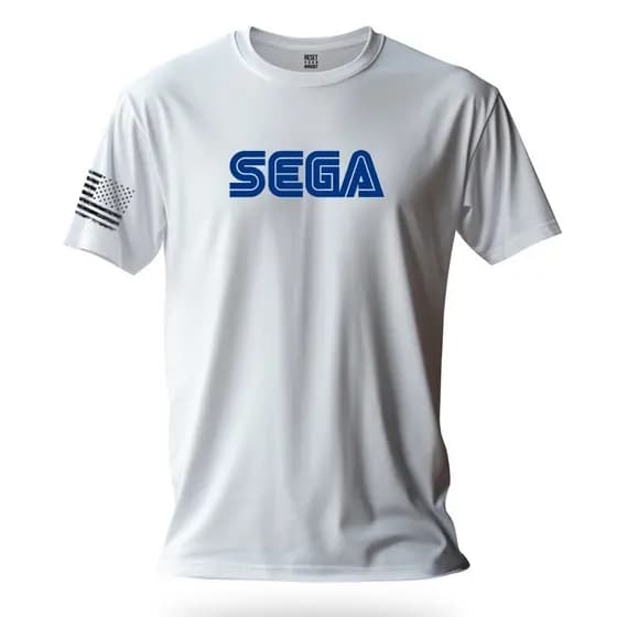 Camiseta Reset Masculino GAMER SEGA 100% Algodão Premium