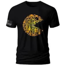 Camiseta Reset Streetwere PACMAN 100% Algodão Premium