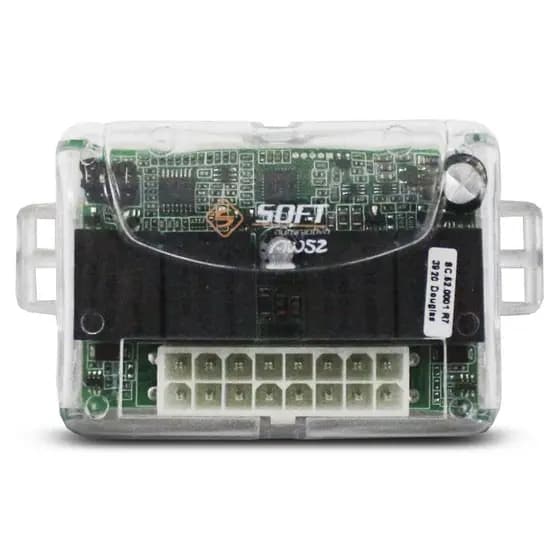 Modulo Subida Vidro Elétrico 2 Portas Universal Soft AW-52 Antiesmagamento Descida Subida Vidros Inteligentes