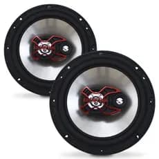 Alto Falante 6 Polegadas Bravox 100w Rms B3X60-X Triaxial 4 Ohms Bobina Simples 200w Pico Par
