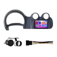 Kit Multimídia 7 Pol Uno Vivace 2010 2011 A 2014 Fiorino 2015 Em Diante Espelhamento Android Ios 2 Din Cinza Camera Ré
