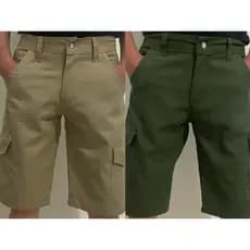Kit 2  bermuda masculina Cargo brim
