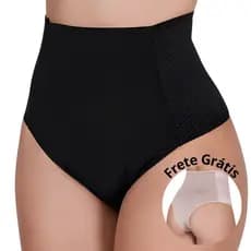 Calcinha Cinta Modeladora Ajusta Culote Cintura Alta Conforto - Manu