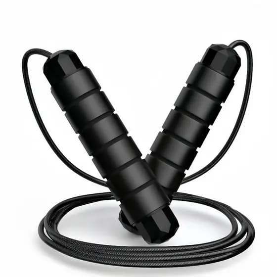 Corda De Pular Crossfit Speed Fit 3 Metros Com Rolamento Regulável
