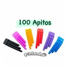 Kit 10 a 100 Apitos 3 Tons Cores Diversas Brinquedo para Lembrancinhas