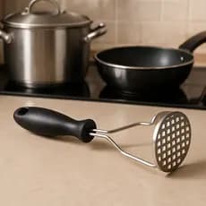 Amassador de Batata Inox Manual 24cm Cabo Plástico