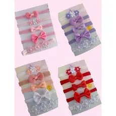kit de Laços Boas Vindas Minha Bebê, lacos para enxoval de bebê
