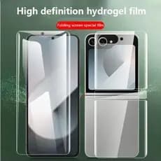 Filme De Hidrogel TPU Macio 4 Em 1 Para Samsung Galaxy Z Flip 8 7 SE 6 5 Flip8 Flip7 5G Anti-Impressões Digitais Capa Co