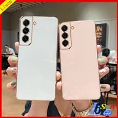 Capinha Samsung S22/S23/S21 FE Plus/S22 Borda Reta 90 ° Estojo Para Celular Da Moda ZBB