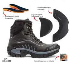Conquest Undersports Trabalho Trilha Adventure Motoqueiro Lazer Seguerança Certificado Confortavel