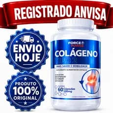 Colágeno Tipo 2 ORIGINAL para Joelho Articulação Pele Cabelo Cartilagem Unhas - ENTREGA SUPER RÁPIDA