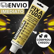 Cola Fixa Tudo Unipega 80 gramas  ORIGINAL Cola Até Debaixo D'água  - ENVIO IMEDIATO