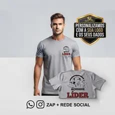 Camiseta Personalizada Com Sua Logo Uniforme Profissional Malha Premium Sublimação Blusa Trabalho