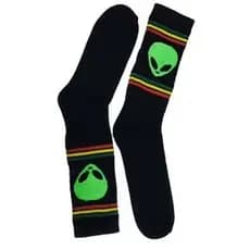 Meias Skate Canelada Aliens
