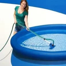 KIT DE LIMPEZA e Manutenção Piscina Intex Aspirador Peneira 28002 Serve p Intex Bestway MorBel Fibra Azulejo Alvenaria