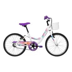 Bicicleta Caloi Ceci Aro 20 Branca Feminina