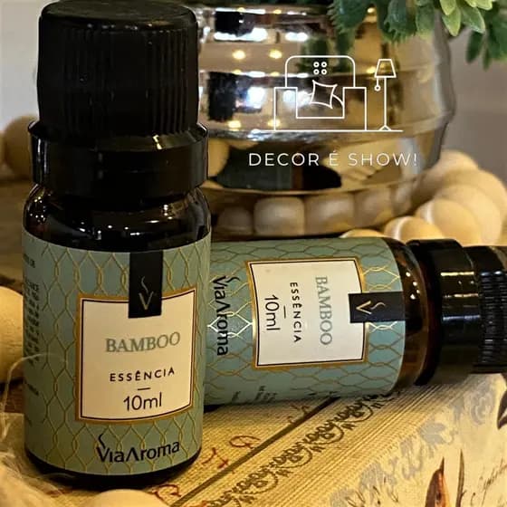 Essência Para Aromatizador Elétrico 10ml Essência Bamboo Via Aroma