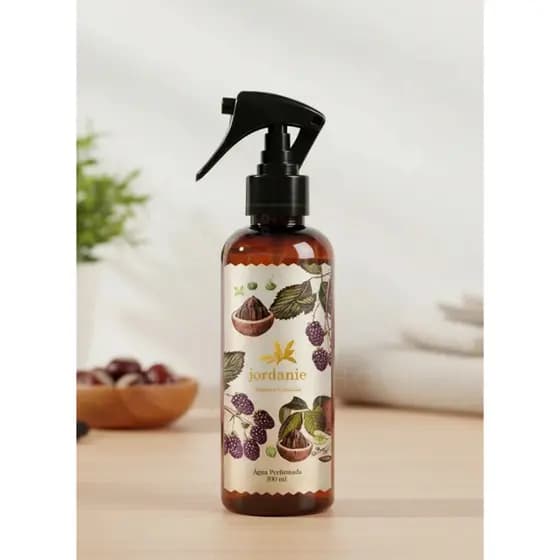 Água Perfumada Amora E Castanha Jordanie Dani Fernandes