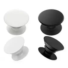 Suporte De Dedo Para Celular varios Modelos Branco e Preto transparente