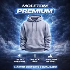 Moletom Canguru Masculino Bolso e Capuz Flanelado Costura Premium Perfeito Para o Inverno