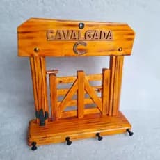 Porta Chaves Decorativo modelo country