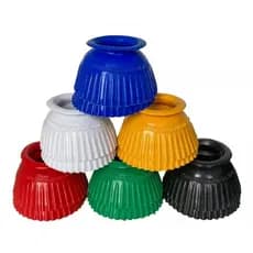 Kit 10 Pares Cloches Protetor Casco Cavalo Borracha Barato