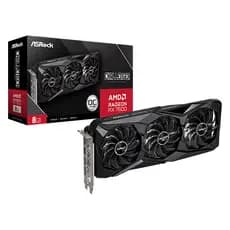 Placa de Vídeo Asrock  Radeon RX 7600 Challenger pro oc  8gb GDDR6 limited edition FSR ray tracing