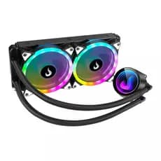 Water Cooler Rise Mode  ARGB 240mm  AMD/Intel  Preto lga 1551/55/1200/ 1700/2011 AM4/AM5/am3