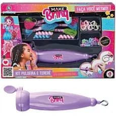 Kit Pulseira e terere miçanga artesanal infantil divertido
