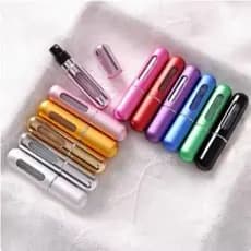 KIT 3/6/12/ Frascos para Perfume ideal para viagens. 5 ML Regarregavel. Automatizador Spray portatil