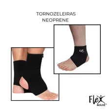 Tornozeleira Tensor Suporte Cano Longo e Curto Neoprene Envio para todo Brasil! Expedição