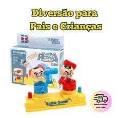 Jogo De Batalha em Dupla Para Crianças Educacional De Brinquedos Pais-Criança Boxe De Dedo