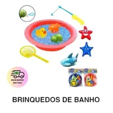 Brinquedos de Banho para Bebês Piscina Baleia Estrela Golfinhos Caranguejo Peixinhos
