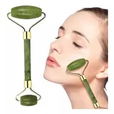 Rolo Jade Profissional Massageador Estética Corporal Miofascial Anti-Rugas