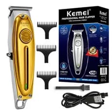 Máquina De Cortar Cabelo Profissional km 1949