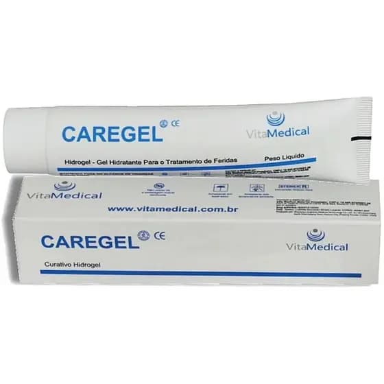 CURATIVO HIDROGEL CAREGEL 30G 85G VITA MEDICAL