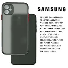Capinha Case Capa Protetora Fosca Macia Translúcida Para Samsung A03 A04 A05 A10 A12 A13 4G A14 A20 A22 A23 A30s A32 4G A34 A35 A52 A53 A54 A55 A72 A73 M13 M21s M23 M31 M52 M53 M54 S20 S21 S22 S23 S24