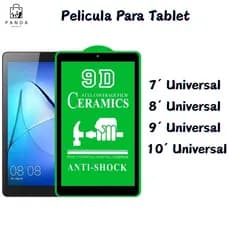 Película Protetora De Cerâmica HD Para Tablet 7 / 8 / 9 / 10 Polegadas Universal