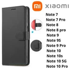 Capa Capinha Carteira Flip Para Xiaomi Redmi Note7 / Note8 / Note9 / Note10 Case C/ Porta Cartão