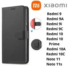 Capa Capinha Carteira Flip Para Xiaomi Redmi 9 / 9A / 9C / 10 / 10A / 10C / Note 11 Case Anti Shock