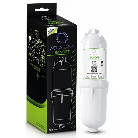 REFIL AGUA SANA MODELO SANOFT COMPATIVEL PURIFICADOR EVEREST