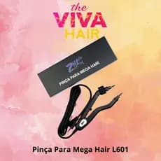 Pinça Para Mega Hair Alongamento Profissional Aplicação Queratina ZhangHair L601
