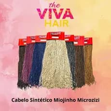 Cabelo Sintético Miojinho Microzizi pacotão 320 gramas