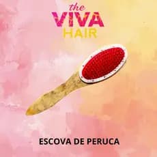 Escova de Aço para Perucas – Desembaraça Sem Danificar Lace e Fibra