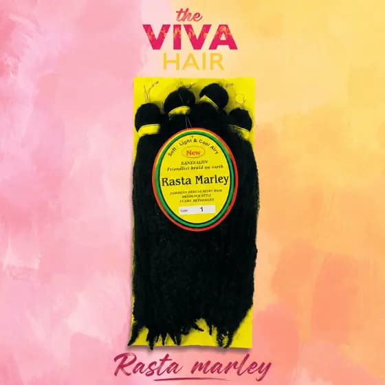 Cabelo Rasta Marley Fibra Sintética Afro Twist Braid Para Dreads Crochet Braids 400g